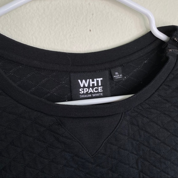 Wht Space Shaun White Quilted Pullover Sweater - Picture 2 of 6